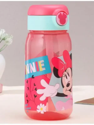 Disney Minnie Sippy Water Bottle with Flip Top Closure 510 mlPlastic Water Bottle