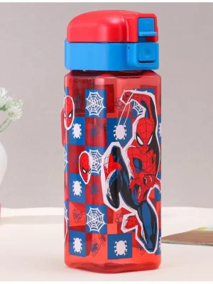 Spiderman Swingy Water Bottle with Flip Top Closure 550 mlPlastic Water Bottle