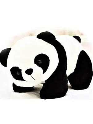 Small Sleeping Panda Soft Toy Length 25 cm