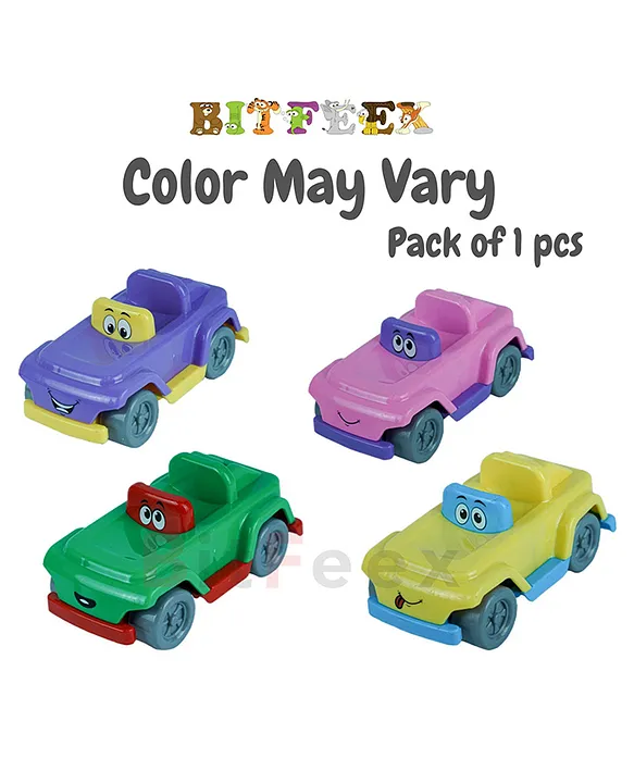 BitFeex Unbreakable Jeep Strong and Durable Vehicle Cars Ideal Gift for KidsColor May Vary Pack of 1 Pcs