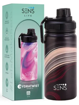Hydra Twist Stainless Steel Sport Water Bottle Galaxy 500 ml