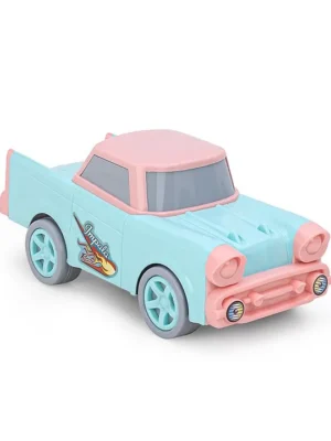 United Agencies Impala Friction Power Car Blue & Pink