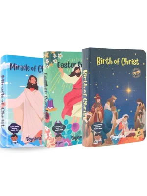 Educational Toys for Kids Miracle of Christ Birth of Christ Easter Sunday 25 49 and 100 Pcs Jigsaw Puzzles Ages 3+ Cultural Interactive Learning with App