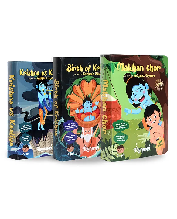 Educational Toys for Kids Krishan v Kaaliya Birth of Krishna and Makhan Chor 25 49 and 100 Pcs Jigsaw Puzzles Ages 2+ Cultural Interactive Learning with App