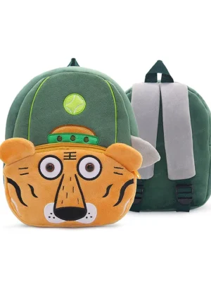 Bunie Tiger Theme Small Backpack for Kids Multicolor 6.6 Inches