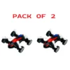 NEGOCIO Negocio Drone Flying Car Toy Children Inertia Toy Car Plastic Car Model Toy Pack of 2 Color May Vary