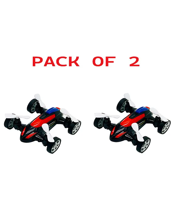 NEGOCIO Negocio Drone Flying Car Toy Children Inertia Toy Car Plastic Car Model Toy Pack of 2 Color May Vary