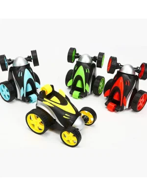 Niyamat NIYAMAT Rechargeable RC Stunt Car Vehicle 360 Degree Vehicle Toy for Kids Playing multicolor