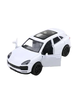 Bunie Realistic Small Size Die Cast Metal Car Toy for Kids White