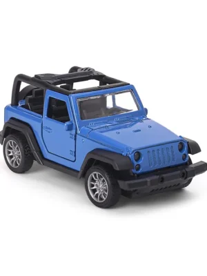 KIDS FUN Toys Kids Fun Pull back Die Cast Car Jeep 1:32 Blue