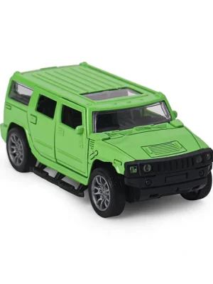 KIDS FUN Toys Kids Fun Toys Pull Back 1:32 DieCast Car SUV Green