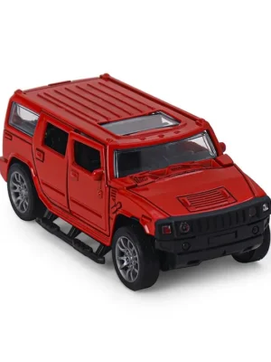 KIDS FUN Toys Kids Fun Toys Pull Back 1:32 DieCast Car SUV Red