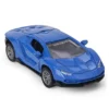 KIDS FUN Toys Kids Fun Toys Pull Back 1:32 Die Cast Sport Toy Car Blue