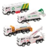 NEGOCIO Garbage pcCity ServiceWaste Management Truck with Trash Bin Metal Recycling Garbage Truck Toys RANDOM TOYPACK OF 1 COLOR MAY VARY