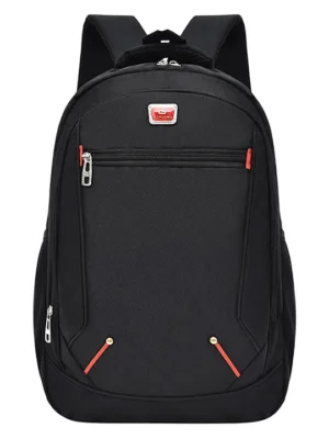 SYGA CrossBorder Backpack School Student Bag for Female Oxford Cloth Sports Bag Height 17.71 Inches (Black)