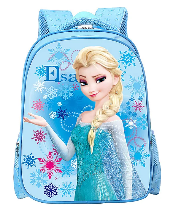 SYGA Kids BackpackCute Cartoon Design School Bag Suitable for Elementary School Student Blue Ice Height 14.9 Inch