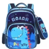 SYGA Kids School Bag Cute Cartoon Design Large Backpack With Pencil Case Suitable for Primary School Student Height 16.53inch (Little Dinosaur)
