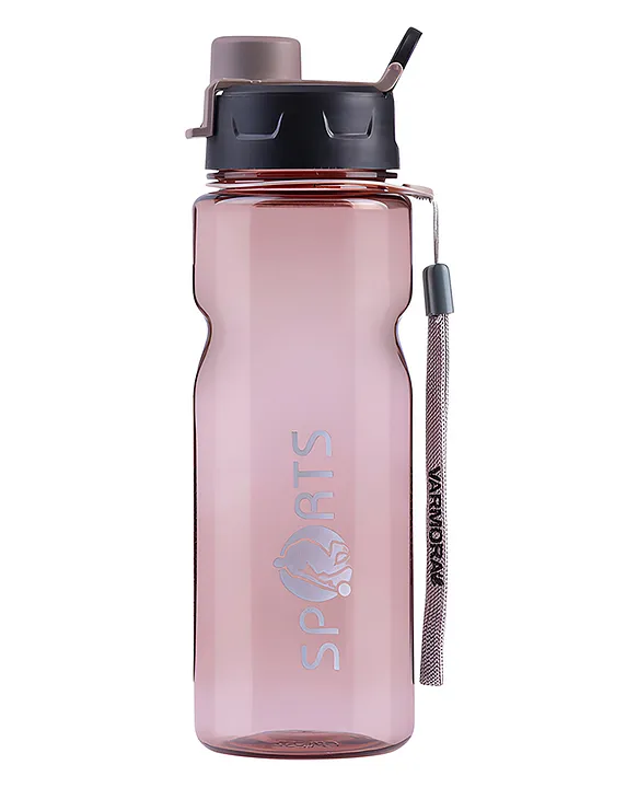 VARMORA HOMEWARE Clear Sport Transparent Design 650ml Brown