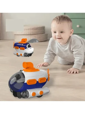 SANJARY Sanjary battery operator Universal Submarine Toys With Lights And Music color design may vary