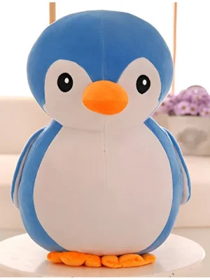 Penguin Soft Stuffed Plush Animal Toy for Kids Boys & Girls (Size: 30 cm Color: Blue)
