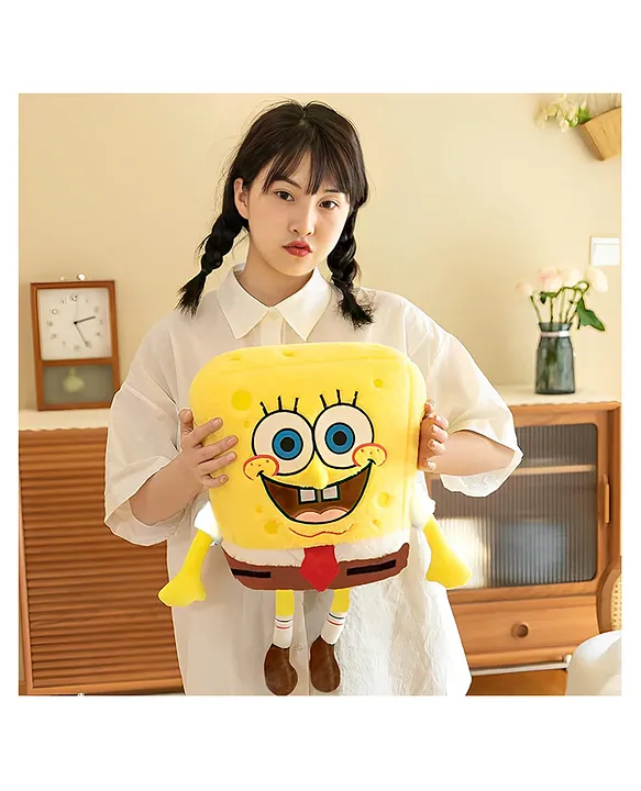 Cartoon Character Soft Stuffed Plush Toy for Kids Boys & Girls Birthday Gifts Yellow Height 20 cm