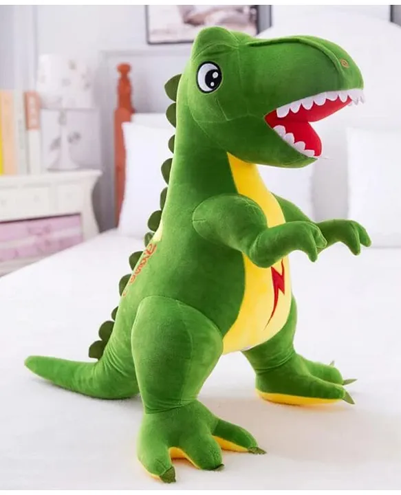 Cute Dinosaur Soft Stuffed Plush Animal Toy for Kids Girls & Boys Birthday Gift Green Height 50 cm