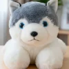 Husky Dog Stuffed Soft Plush Animal Toy For Kids Boys & Girls Birthday Gifts (Size: 28 cm Color: Grey)