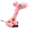 Giraffe Soft Stuffed Plush Animal Toy for Kids Boys & Girls Birthday Gifts (Color: Pink Size: 20 cm)
