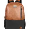 Hotshot Bags Vintage Faux Leatherlaptop Bagmen Office Backpackcollege Backpackschool Bag Laptop Backpack Height 18 Inch