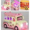 SANJARY Sanjary 1:32 Cartoon Fast Food Truck Simulation Model Vehicle Car Toy color design may vary