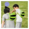 Very Peri Cute Buzzy Bee Face Backpack for Kids Girls Boys Toddler Backpack Preschool Nursery Travel Bag Lemon Green Height 11 Inch