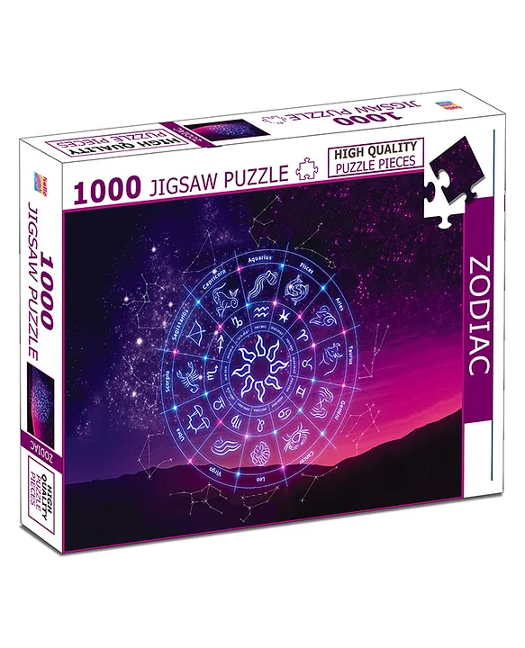 Hello Friends Zodiac Jigsaw Puzzles 1000Piece for Kids and Childrens Educational Challeging Brain Booster Gifts Fun and Creative Game All Country Name with Capitals Ages 9+ (1000 Pcs)