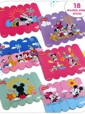 Mickey & Friends 6 Stick PuzzleDiscover creativity Develops ProblemSolving Skills BIS Certified
