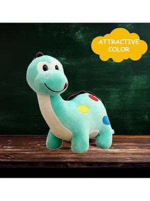 Goldenhub Toys Adorable Aqua SideFacing Dinosaur Plush Toy 45 cm