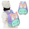 Bembika School Bag The Perfect Children Backpack and School Bags For Kids Compact Stylish Backpack For Kids ExceptionalQuality Kids Kindergarten Backpack and Travel Backpack (BunnyPurple) Height 11 Inches