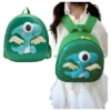Bembika School Bag The Perfect Children Backpack and School Bags For Kids Compact Stylish Backpack For Kids ExceptionalQuality Kids Kindergarten Backpack and Travel Backpack (PterosaursGreen) Height 10 Inches