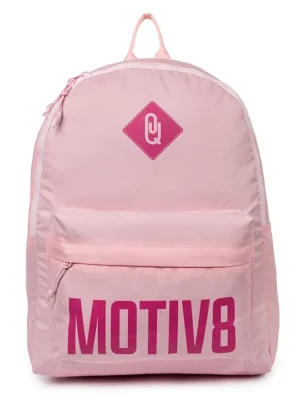 QIPS MOTIV8 Backpack Pink Height 15 Inches