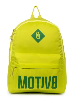 QIPS MOTIV8 Backpack Neon Green Height 15 Inches