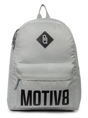 QIPS MOTIV8 Backpack Grey Height 15 Inches