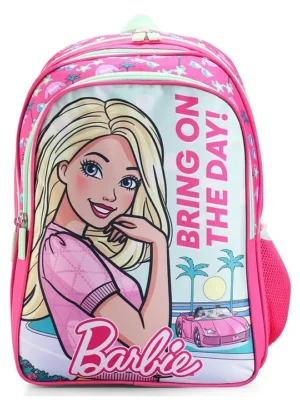 Barbie School Backpack Pink 14 inches