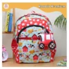 Rosada Farm Animal Light Weight Durable School Bag with Comfortable Cushion Padding Waterproof Trendy and Spacious Kids Backpack Unisex Stylish Bag for Kids Boys and Girls Large (17 Inches)