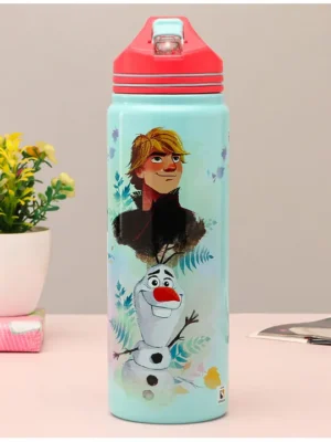 Stainless Steel Insulated Hot & Cold Sipper Bottle Sky Blue 500 ml