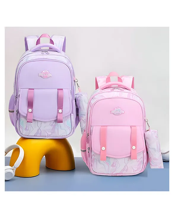SANJARY Sanjary Cute Unicorn Design & Comfortable Shoulder School Backpack for Kids color design may vary Height 18 Inch