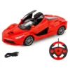 Fiddlerz Remote Control Car for Kids Rechargeable Mini RC Car High Speed Racing Car Toys for Kids 5 Years+(Red)