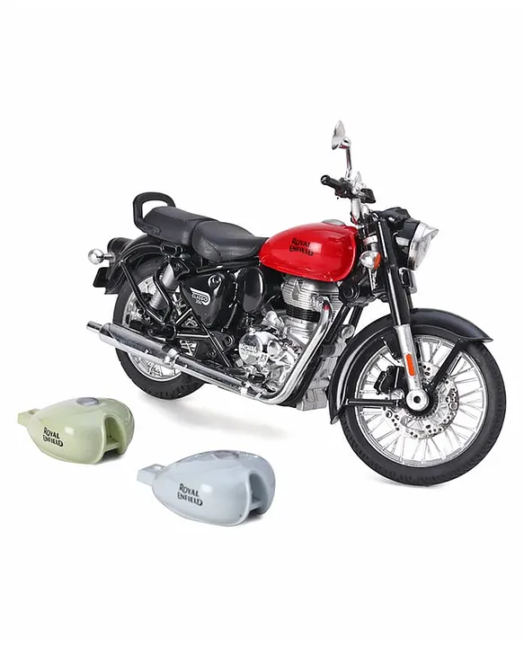 Centy Royal Enfield Classic 350 1 15 Scale Licensed MIY Bike Toy Multicolour