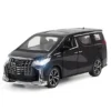 NEGOCIO 1:24 Alloy Metal Die cast Model Car Alphard Toy Cars for Kids Pull Back with Sound and Light PACK OF 1 COLOR MAY VARY