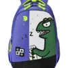 Gear Giant Monster Backpack 15"/20L Small Water Resistant School Bag/Casual Backpack/Daypack/Travel Backpack/Kids Bag for Boys/Girls (BlueGreen)Height 15 Inches