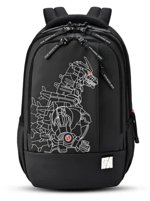 Gear Fiction 1 Backpack 19"/40L Large Water Resistant School Bag/Casual Backpack/Daypack/Travel Backpack/Kids Bag for Boys/Girls (BlackRed)