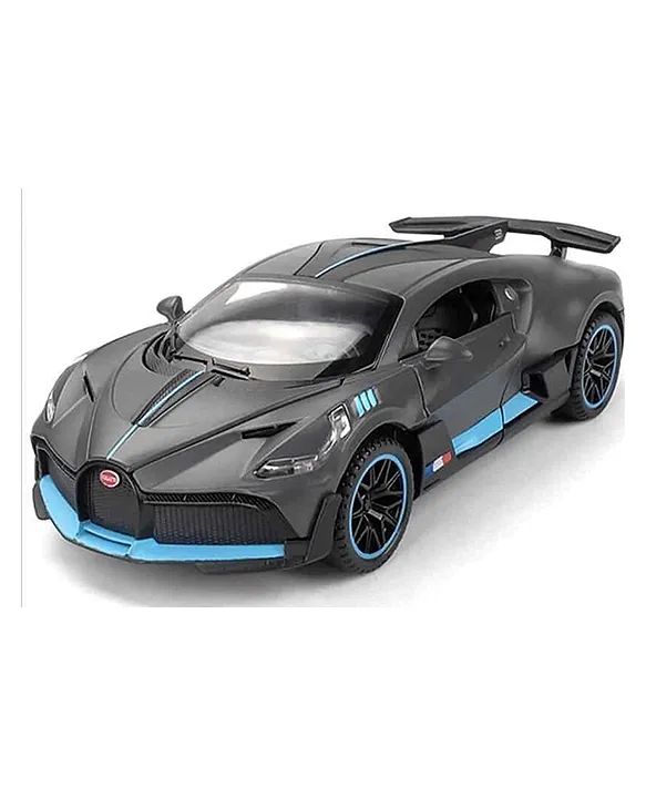 Niyamat NIYAMAT Bugatti Divo 1:32 Exclusive Alloy Metal Pull Back Diecast Car Diecast Metal Pullback Toy car with Openable Doors & Light Music Boys Gifts Toys for Kids Colors as Per Stock
