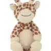 Pluchi Giraffe Natural & Cashew Rust Color Kids Bag/Kids Travel Bag Height 9.8 Inches